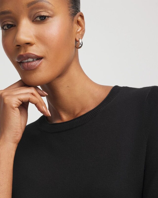 Ella Classic-Fit Sweater Tee - image 4
